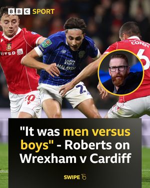 Image post by @bbcsportwales on Instagram