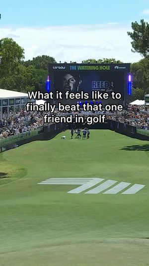 Video post by @livgolfleagueofficial on Facebook