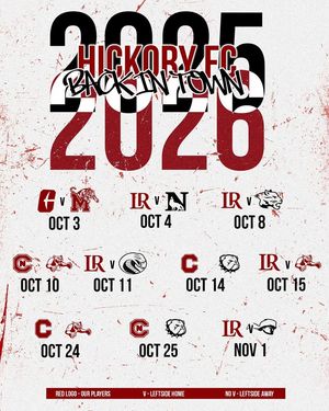 Image post by @hickoryfc on Facebook