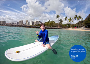 Image post by @MakeAWish on Twitter