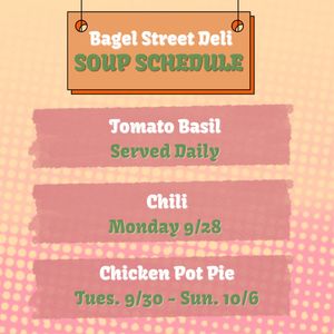Image post by @bagelstreetdeli on Instagram