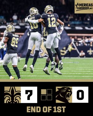 Image post by @Saints on Twitter