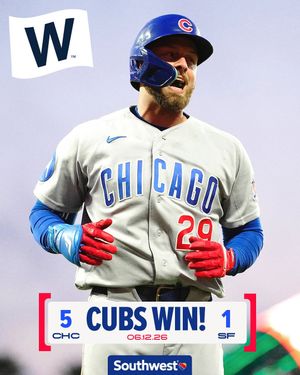 Image post by @cubs on Instagram