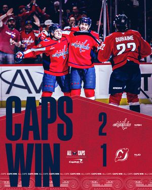 Image post by @capitals on Instagram