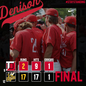 Image post by @DU_Baseball on Twitter