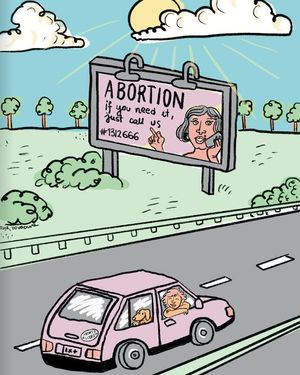 Image post by @shoutyourabortion on Instagram