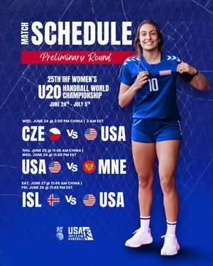 Image post by @usahandballwnt on Instagram