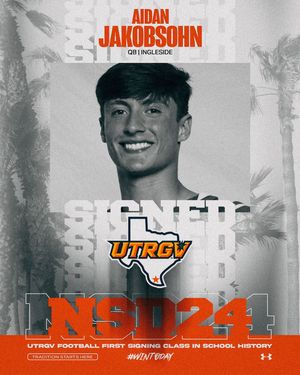 Image post by @utrgvfootball on Instagram