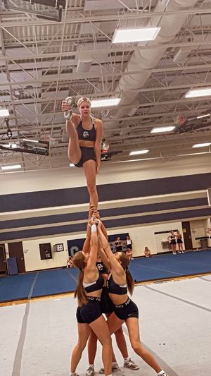 Video post by @corner_canyon_cheer on Instagram