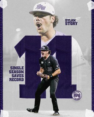 Image post by @hpu_baseball on Instagram