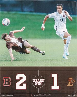 Image post by @brownu_msoccer on Instagram