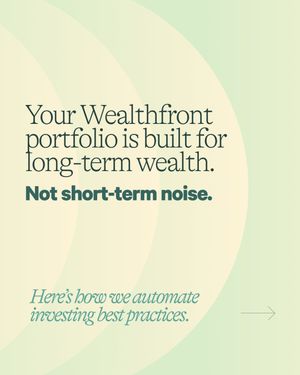 Image post by @wealthfront on Instagram