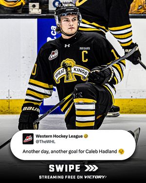 Image post by @westernhockeyleague on Instagram