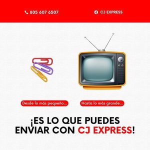 Image post by @cjexpress.paqueteria on Facebook