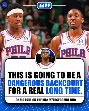 Image post by @sixerdaily on Instagram