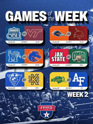 Text post by @FriscoBowlGame on Twitter/X