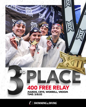Image post by @gobearcatsswim on Instagram