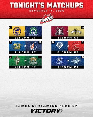 Image post by @westernhockeyleague on Instagram