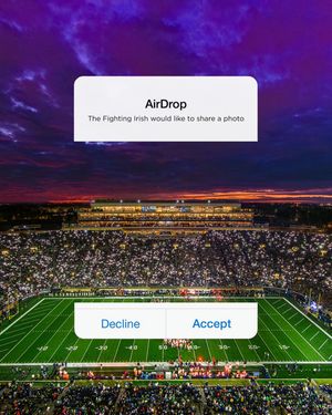 Image post by @thefightingirish on Instagram