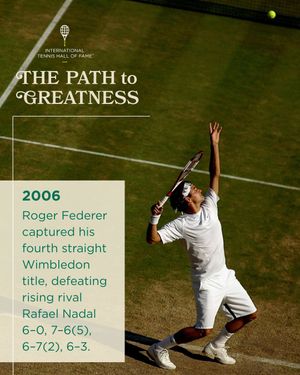 Image post by @tennishallofame on Instagram
