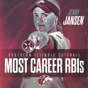 Image post by @SIU_Softball on Twitter