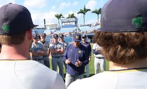 Image post by @notredamebaseball on Instagram