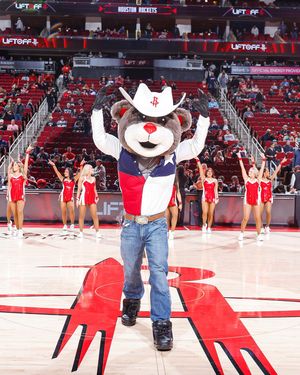 Image post by @rocketsmascotclutch on Instagram