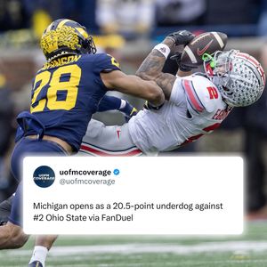 Image post by @michigan__football on Instagram