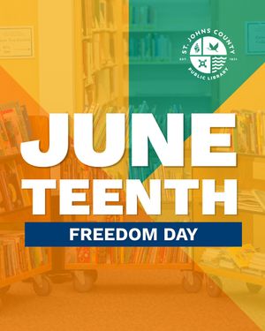 Image post by @stjohnscountylibrary on Instagram