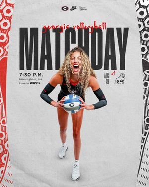 Image post by @ugavolleyball on Instagram