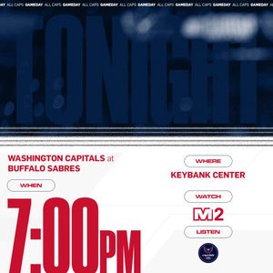 Image post by @Capitals on Twitter