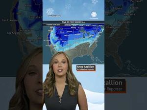 Video post by @accuweather on YouTube