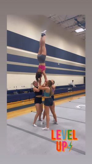 Video post by @corner_canyon_cheer on Instagram
