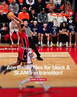 Image post by @rutgersmbb on Instagram
