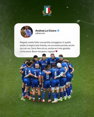 Image post by @italrugby on Instagram