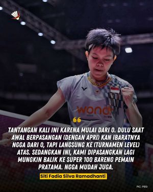 Image post by @bolalobbadminton on Instagram