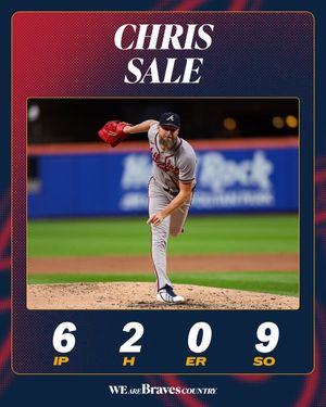 Image post by @Braves on Twitter/X