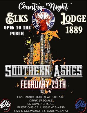 Image post by @SouthernAshesMusic on Facebook