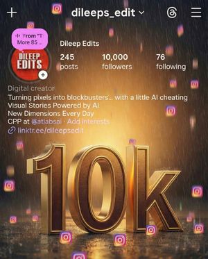 Image post by @dileeps_edit on Instagram