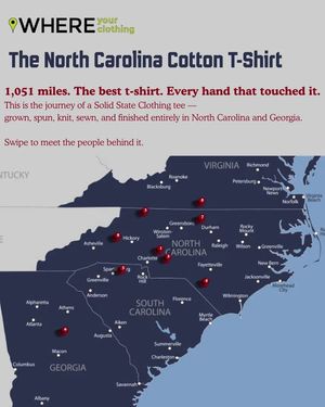 Image post by @SolidStateClothingNC on Facebook