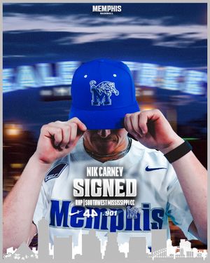 Image post by @memphisbaseball on Instagram