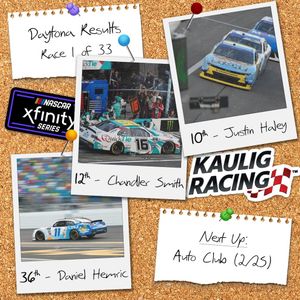 Image post by @KauligRacing on Twitter