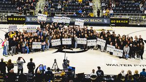 Image post by @lbsuathletics on Instagram