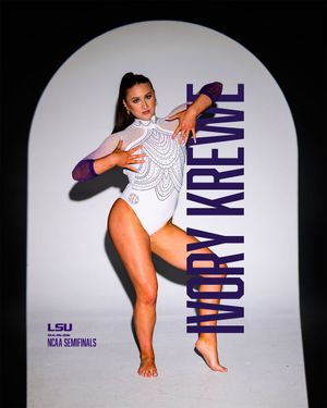 Image post by @LSUgym on Twitter