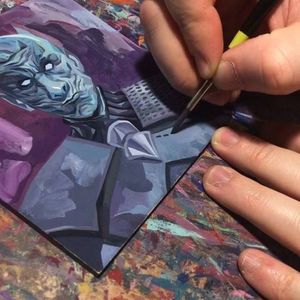 Video post by @RichPellegrinoArt on Facebook