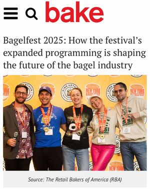 Image post by @bagelfest on Instagram
