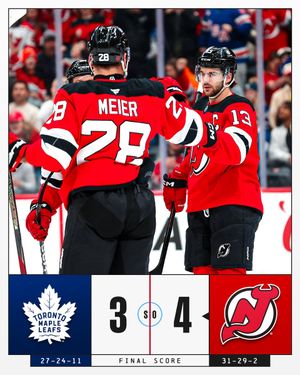 Image post by @NHL on Twitter