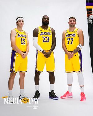 Image post by @lakers on Instagram