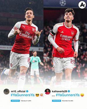 Image post by @arsenalinside_ on Twitter