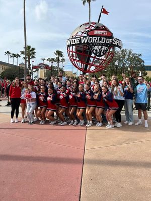 Image post by @southalabama.cheerleading on Facebook